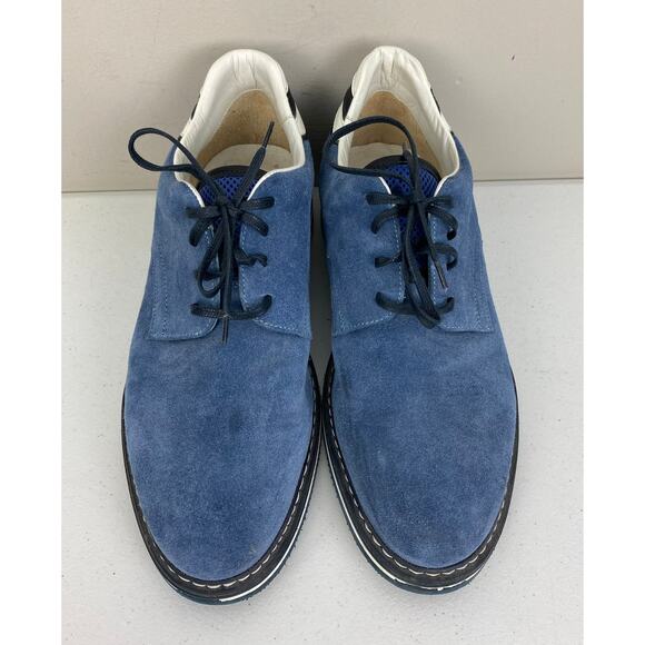 Men Harmont & Blaine Italy suede leather oxford casual dress shoes 40 (US 7) main image 6
